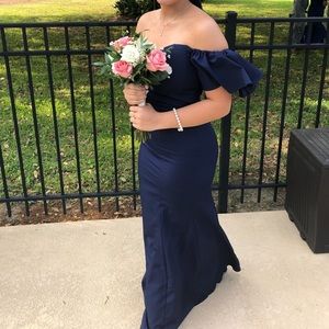 Navy blue formal
